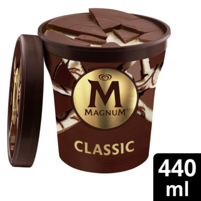 Magnum Crackables Classic Ice Cream Tub 440 ML