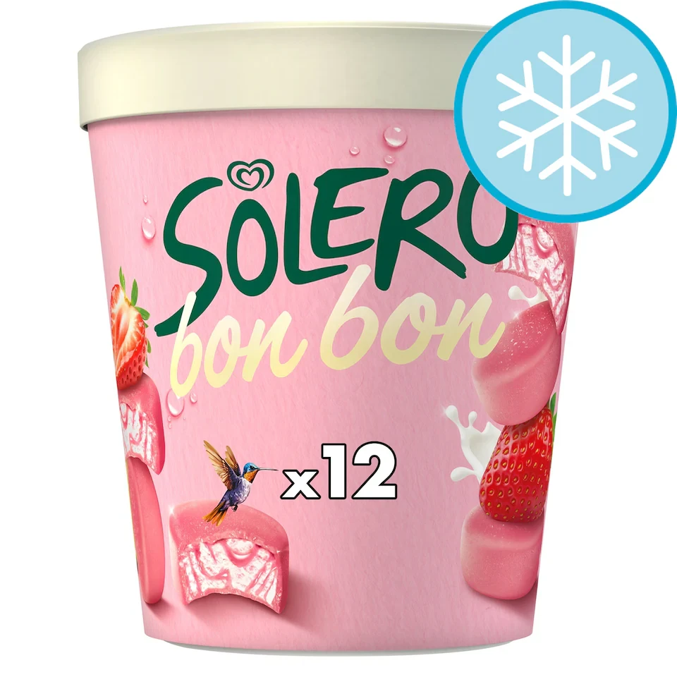 Solero BonBon Strawberry Twist Bites 6x32ml