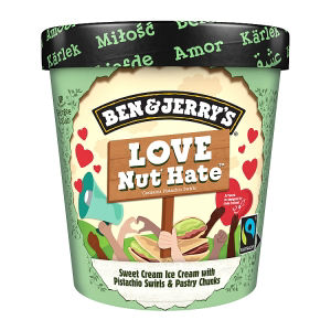 Ben & Jerry's Love Nut Hate Ice Cream Tub 465 ML