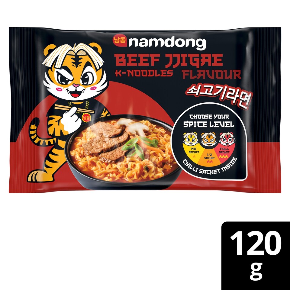 Namdong Beef Jjigae Instant Noodles 120g