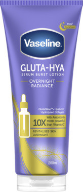Vaseline Gluta Hya Overnight Radiance Body Lotion 200ml