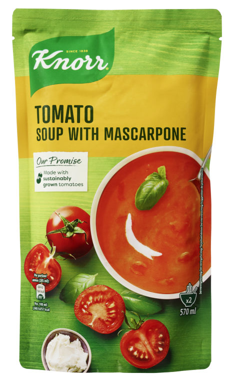 Tomatsuppe m/Mascarpone 570ml Knorr