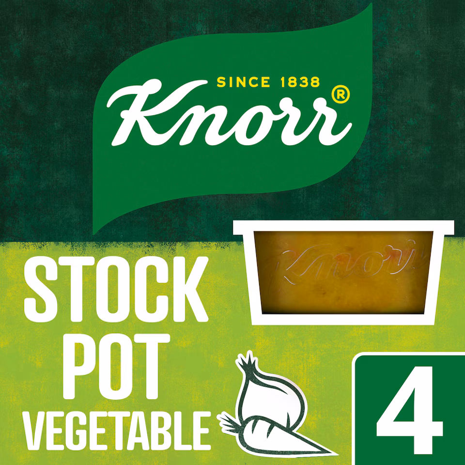 Knorr Vegetable Stock Pot 4x28g