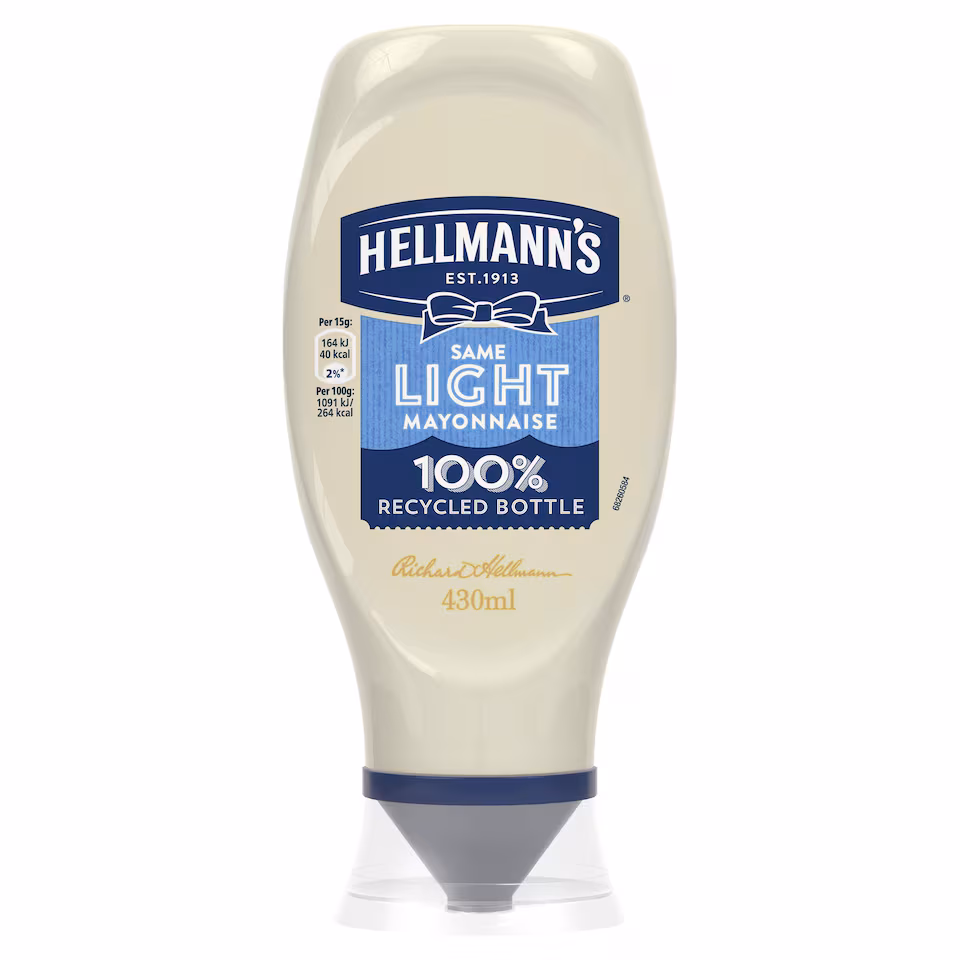 Hellmann's Light Mayonnaise Squeezy 430ml