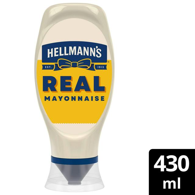 Hellmann's Real Squeezy Mayonnaise 430ml