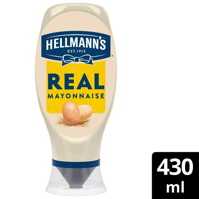 Hellmann's Real Squeezy Mayonnaise 430ml