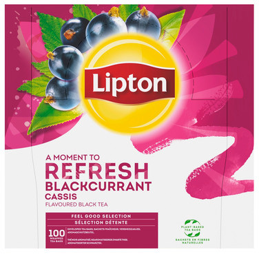 Lipton Blackcurrant Tea 160g 100ps