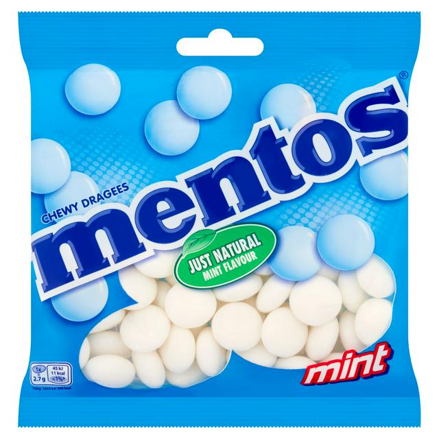 Mentos 150g Mint Chewy Dragees