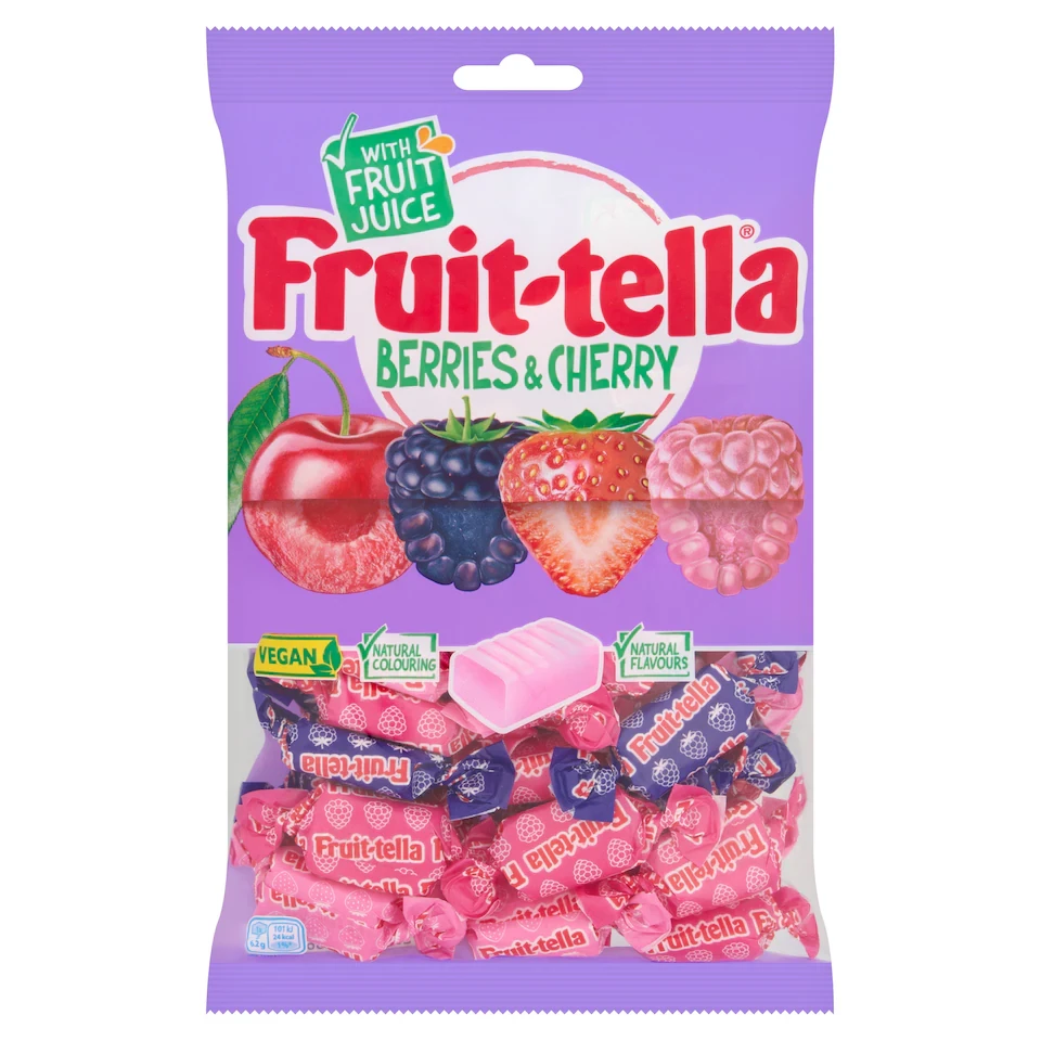 Fruit-tella Berries and Cherry 300g