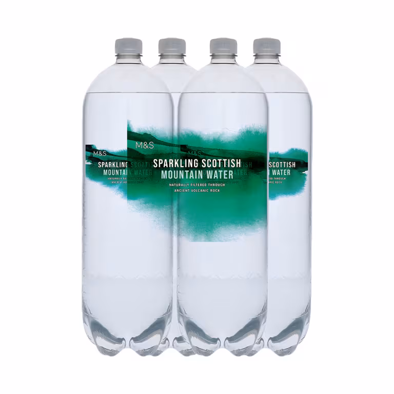M&S Sparkling Scottish Mountain Water