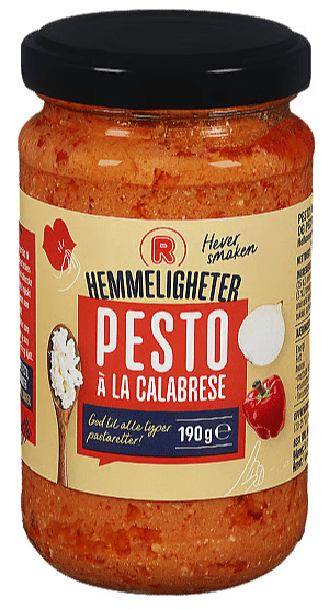 Hemmeligheter Pesto À La Calabrese 190g R