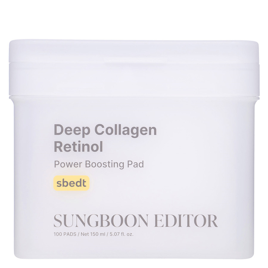 Sungboon Editor Deep Collagen Retinol Power Boosting Pad 100pcs
