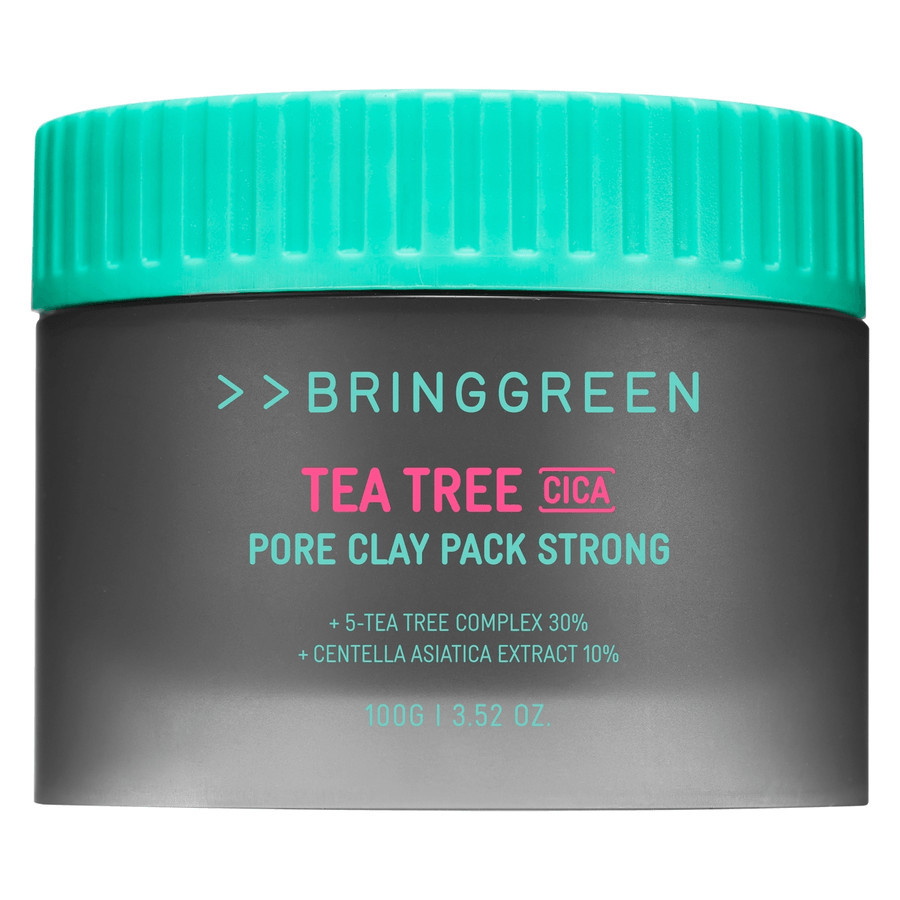 BRINGGREEN Tea Tree Cica Pore Clay Pack Strong 100g