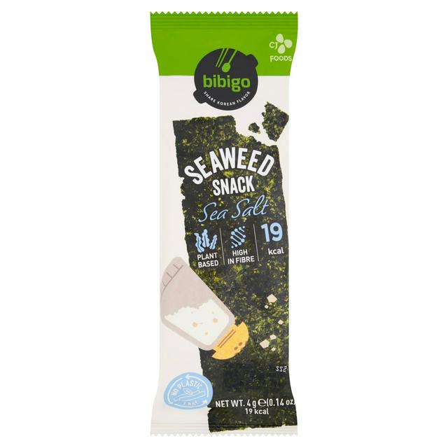 Bibigo Seaweed Snack Sea Salt 4g