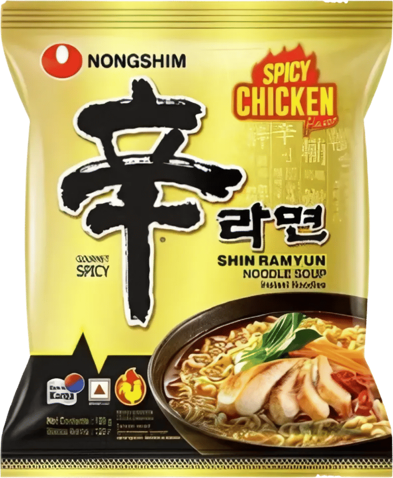 Nongshim Spicy Kylling Ramyun 120g