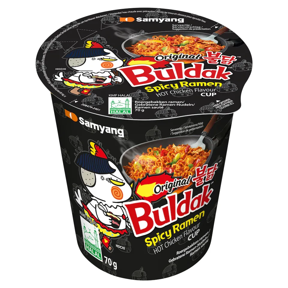 Buldak Samyang Hot Chicken Flavour Cup Ramen 70G