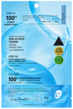 Vt Cosmetics Hydrop Reedle Shot 100 2step Hydrogel Mask