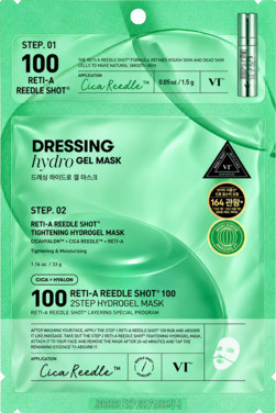 Vt Cosmetic Reti-a Reedle Shot 100 2 Step Hydrogel Mask