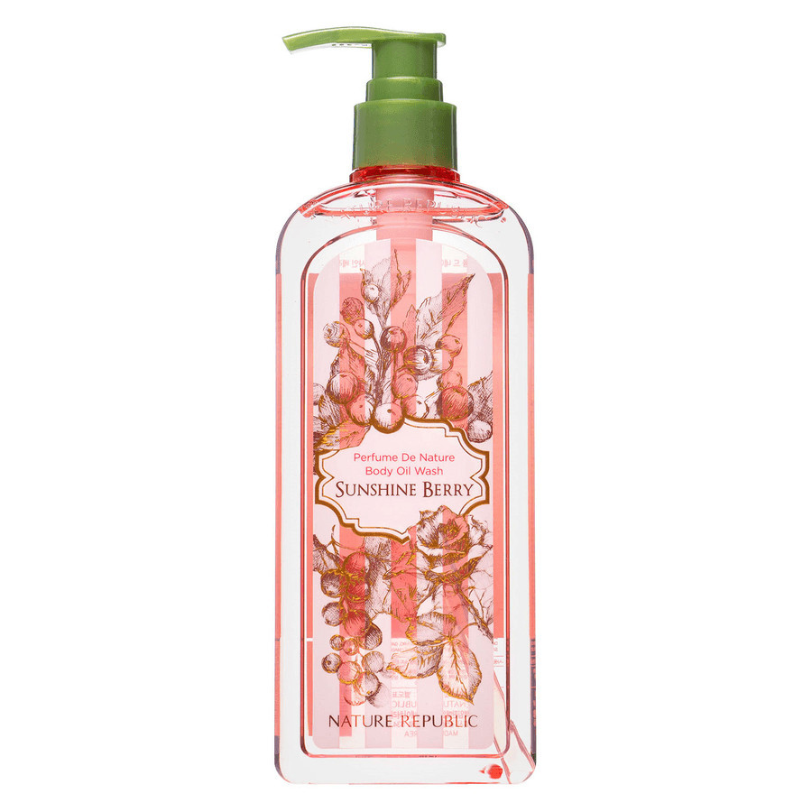 Nature Republic Perfume De Nature Body Oil Wash Sunshine Berry 345ml