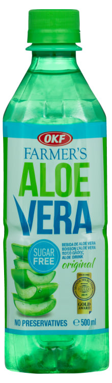 Okf Aloe Vera Sukkerfri 500ml