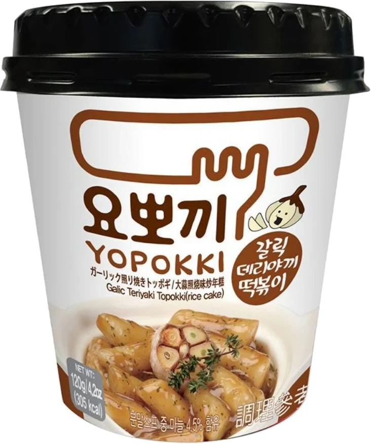 Yopokki Garlic Teriyaki Topokki 120g