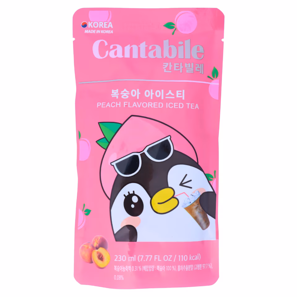 Cantabile Peach Flavour Ice Tea 230ml