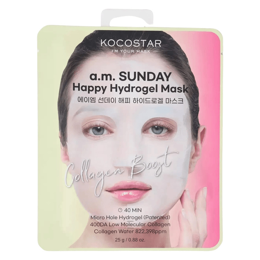 Kocostar a.m. Sunday Hydrogel Collagen Mask 1pcs