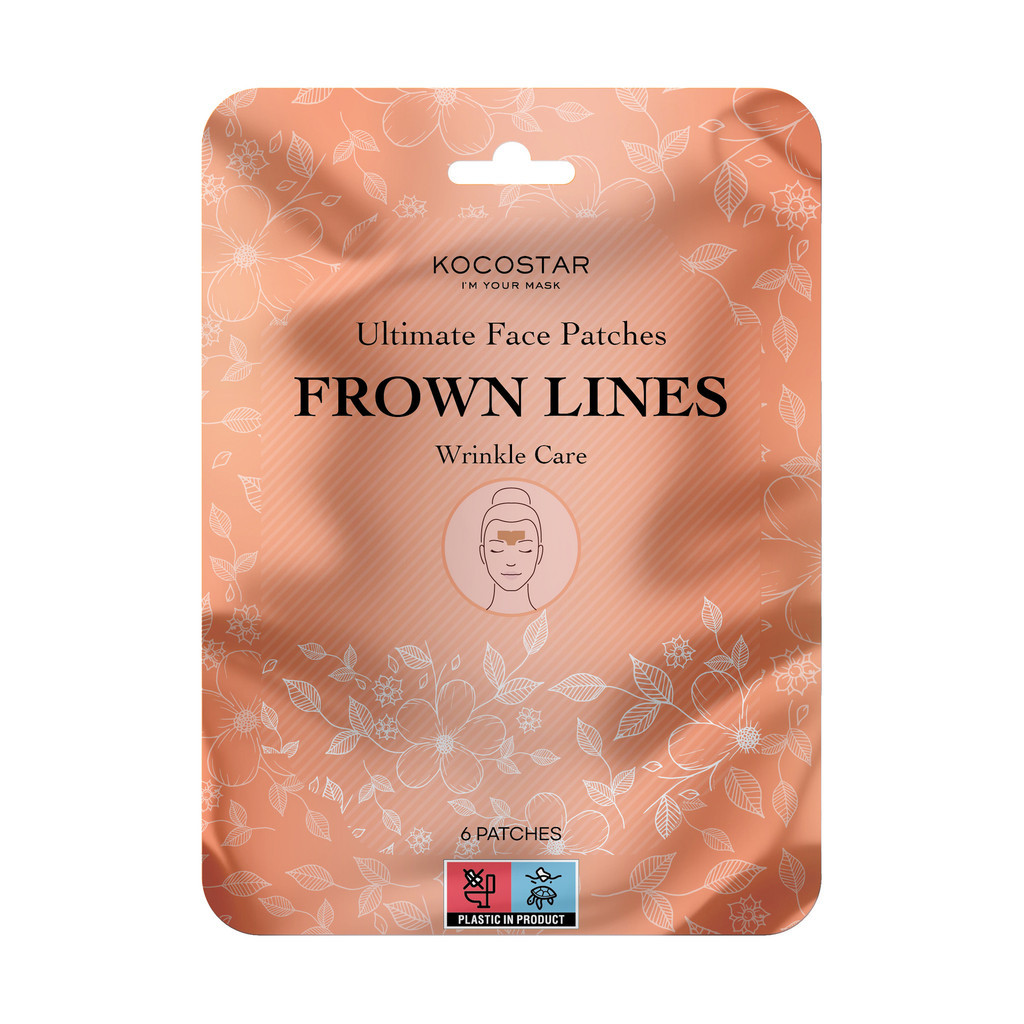 Kocostar Ultimate Face Patches Frown Lines 6 pcs