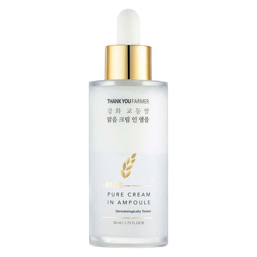 THANK YOU FARMER Rice Pure Cream In Ampoule 50ml