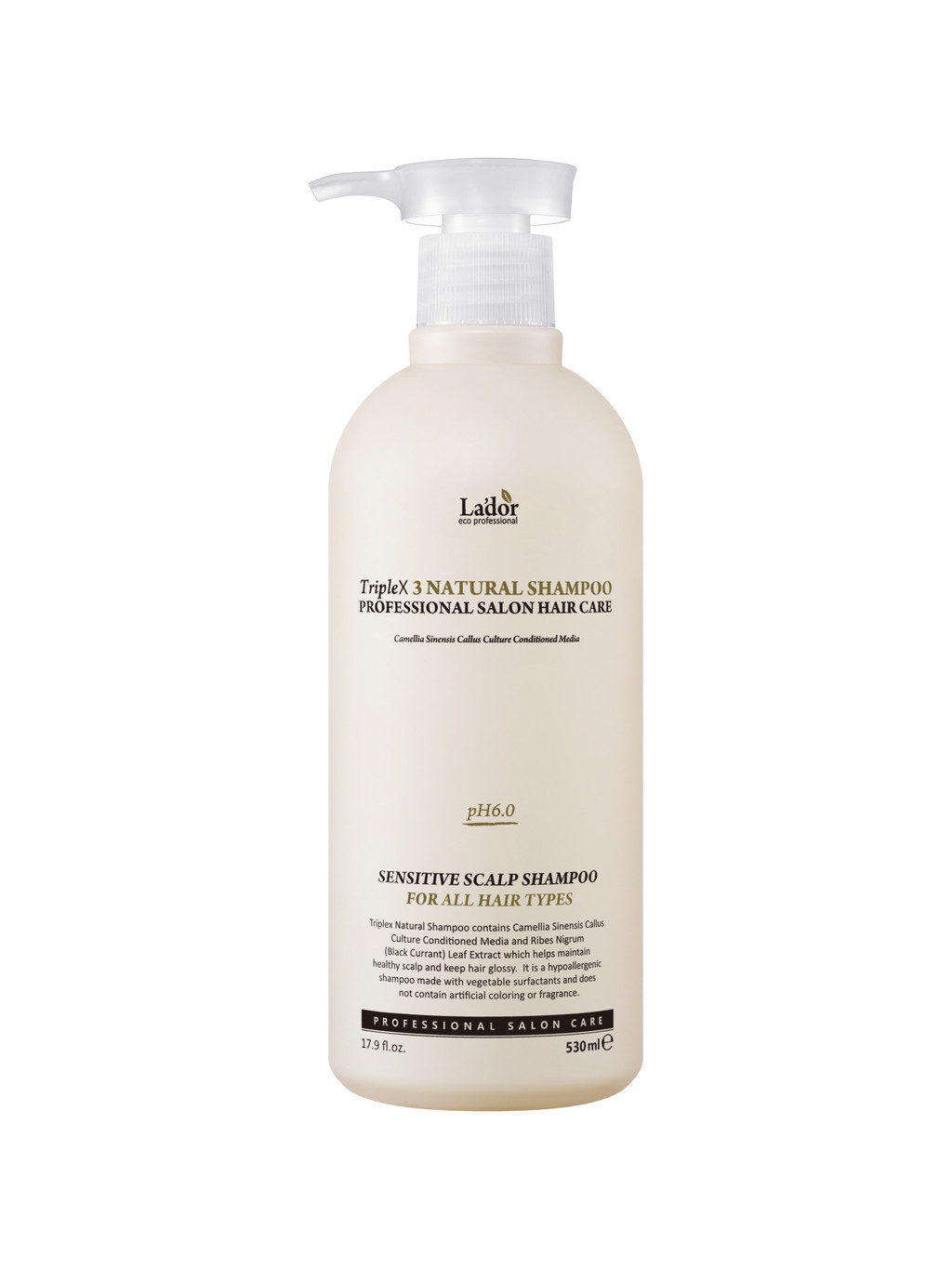La'dor Triplex Natural Shampoo 530 ml