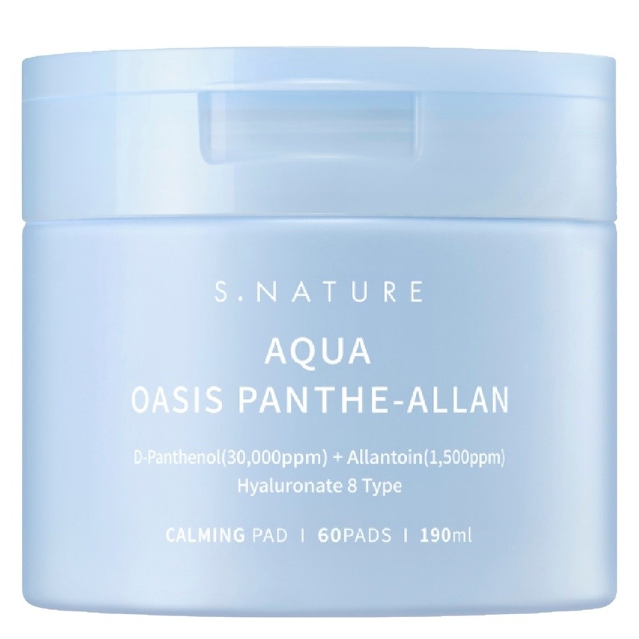 S.NATURE Aqua Oasis Panthe-Allan Calming Pads 60pcs