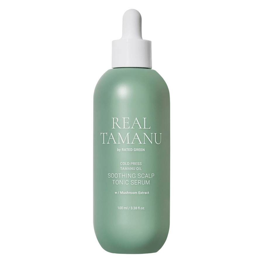 Rated Green Cold Pressed Tamanu Oil Soothing Scalp Tonic Serum 100ml