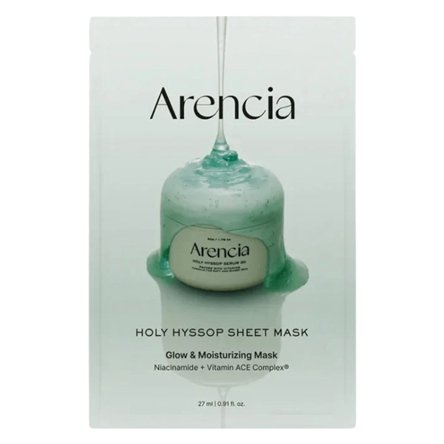 Arencia Holy Hyssop Sheet Mask 1pcs