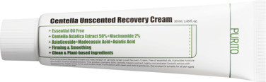 Centella Unscented Recovery Cream