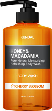 Honey & Macadamia Pure Body Wash Cherry Blossom