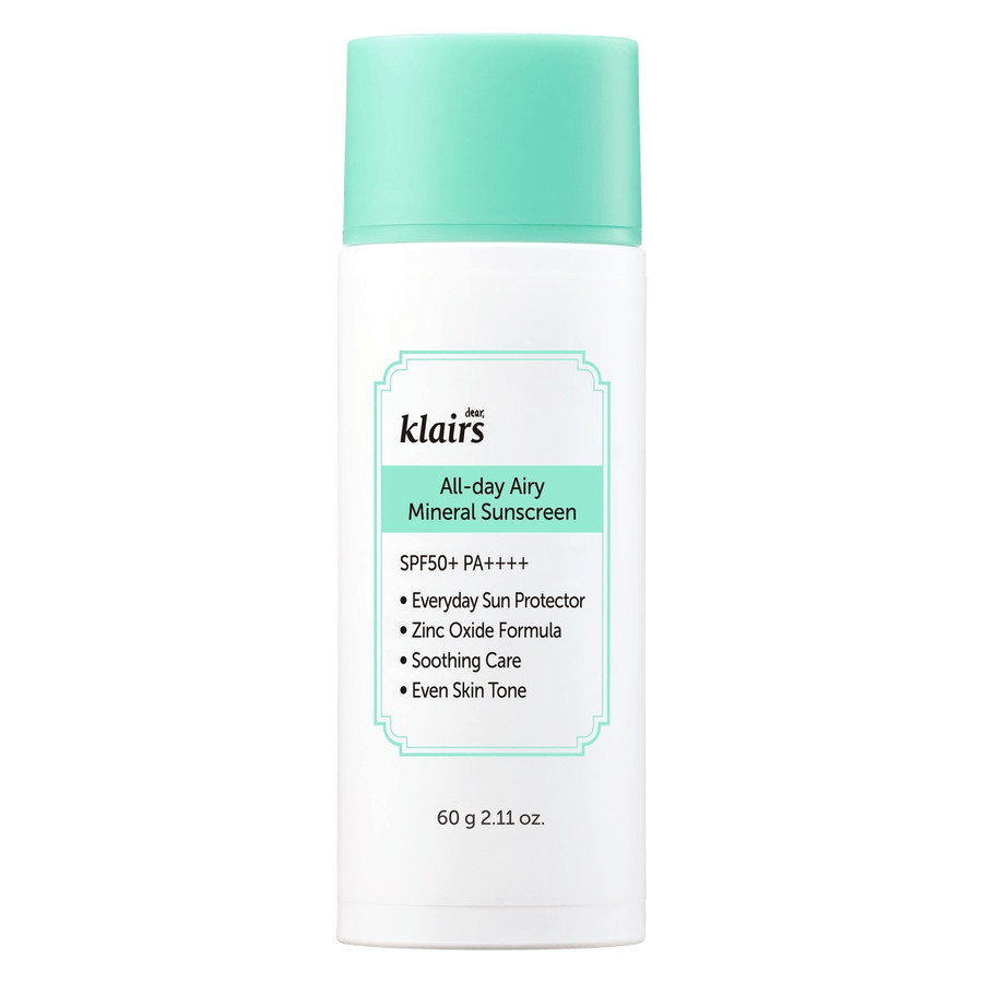 Klairs All-Day Airy Mineral Sunscreen 60g