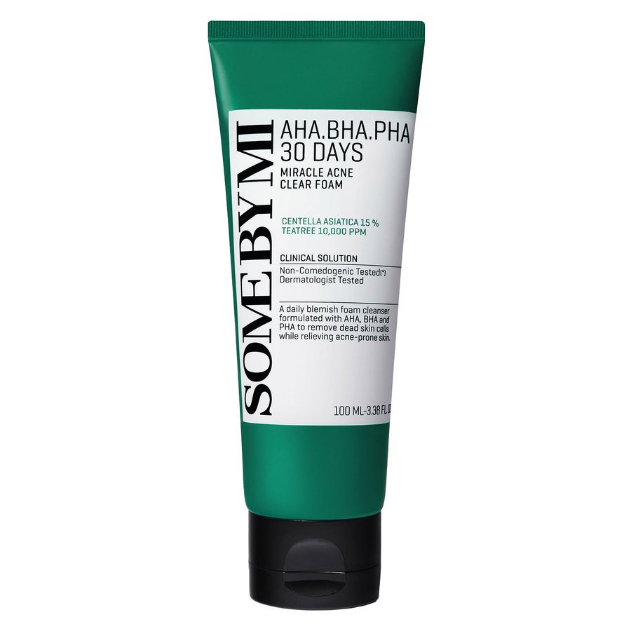 Some By Mi AHA BHA PHA 30 DAYS Miracle Acne Clear Foam 100ml