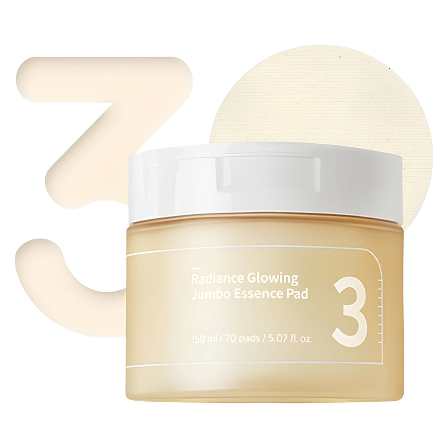 Numbuzin No.3 Radiance Glowing Jumbo Toner Pad 150ml