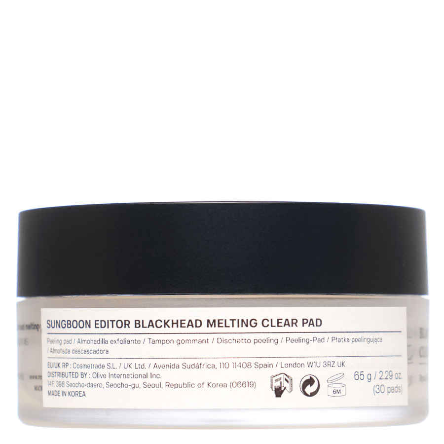 Sungboon Editor Blackhead Melting Clear Pad 30pcs