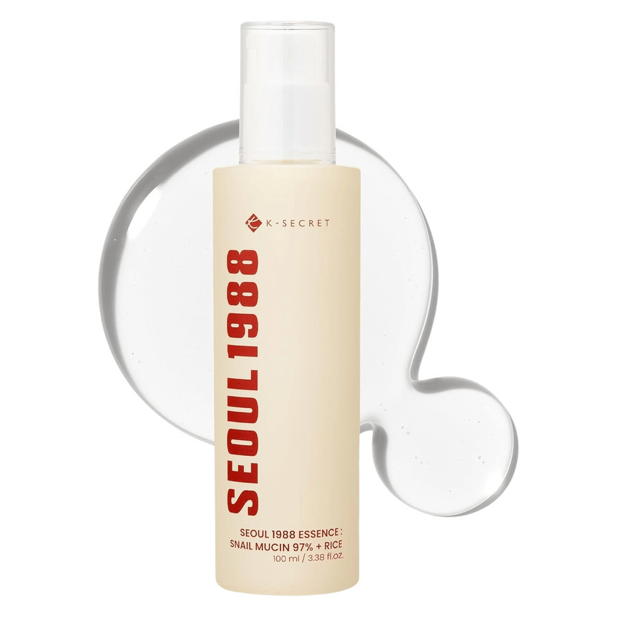 K-SECRET SEOUL 1988 Essence Snail Mucin 97% + Rice 50ml