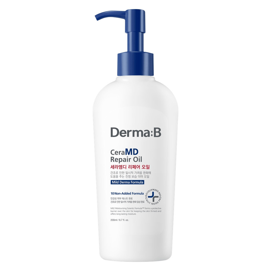 Derma:B CeraMD Regenerating Moisturizing and Soothing Body Oil 200ml