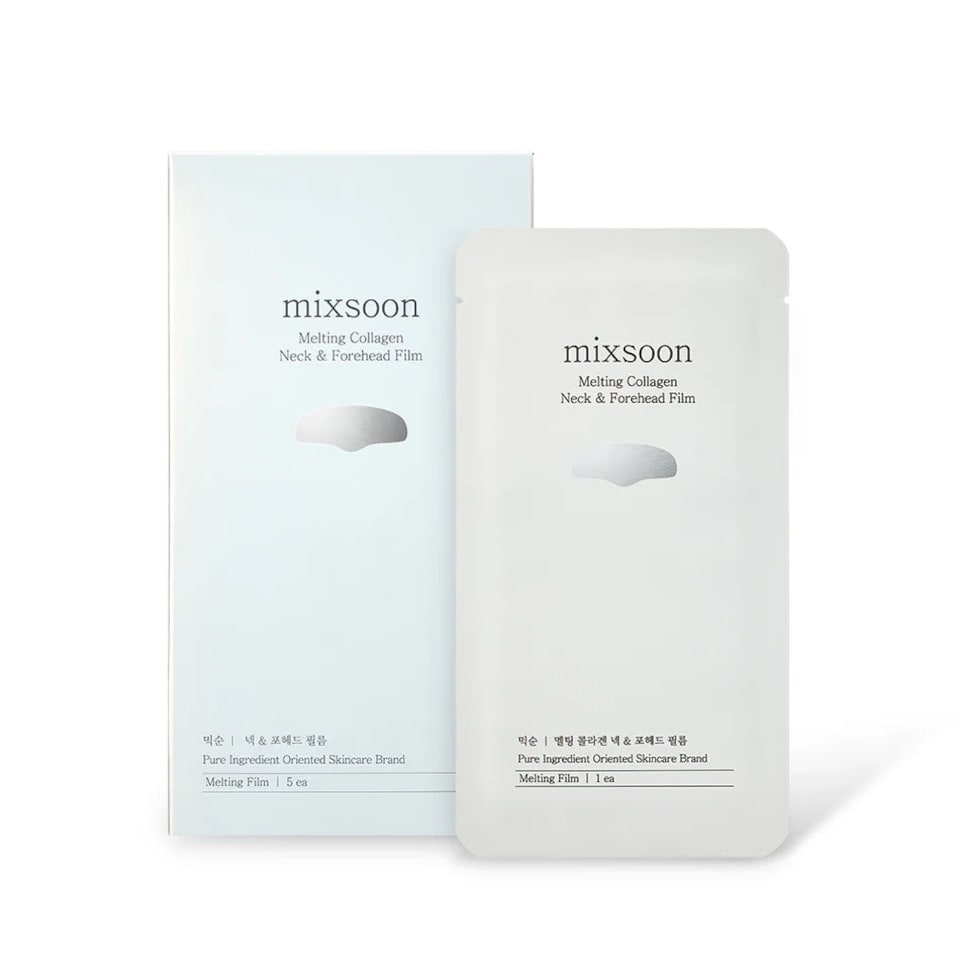 Mixsoon Melting Collagen Neck & Forehead Film 5 patches