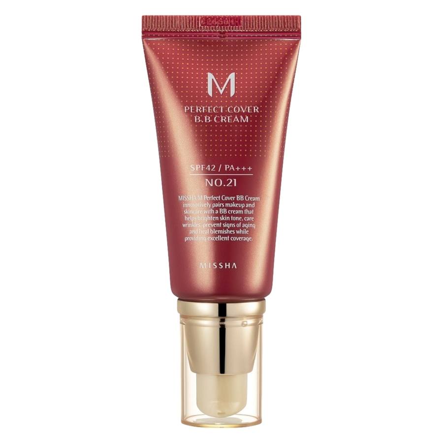 Missha M Perfect Cover BB Cream SPF42 Pa+++ No.21 Light Beige 50ml