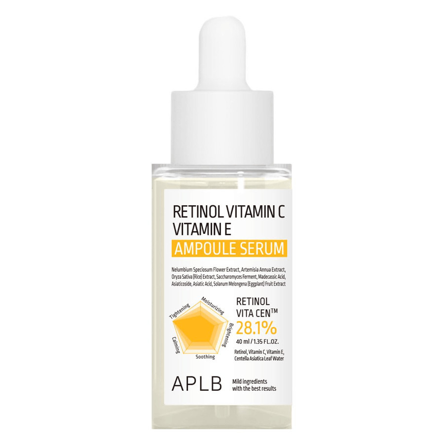 APLB Retinol Vitamin C Vitamin E Ampoule Serum 40ml