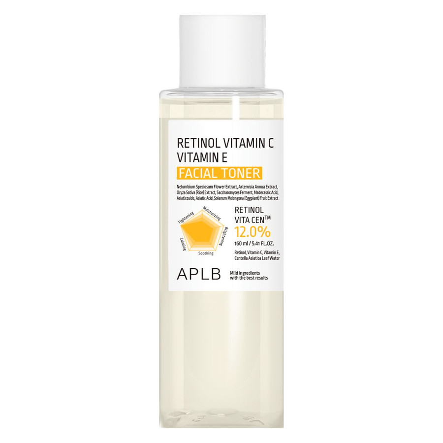 APLB Retinol Vitamin C Vitamin E Facial Toner 160ml
