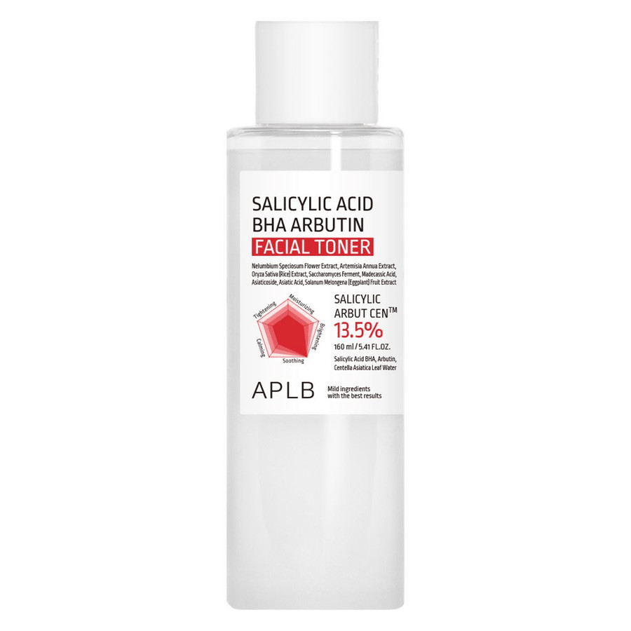 APLB Salicylic Acid BHA Arbutin Facial Toner 160ml