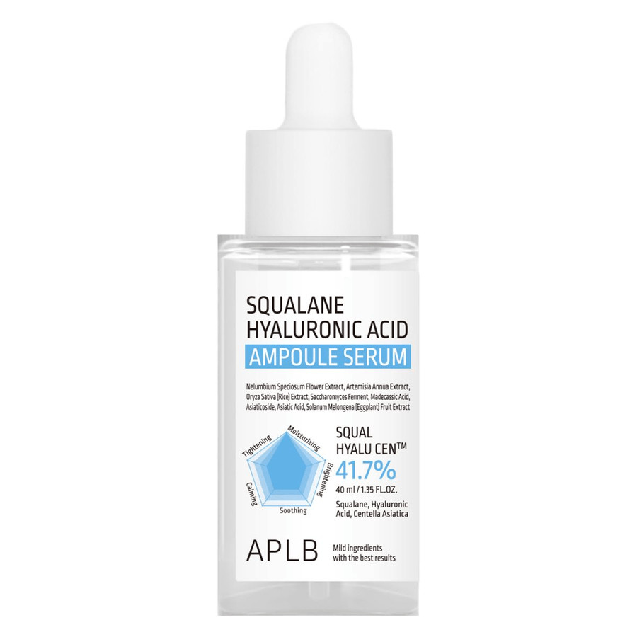 APLB Squalane Hyaluronic Acid Ampoule Serum 40ml