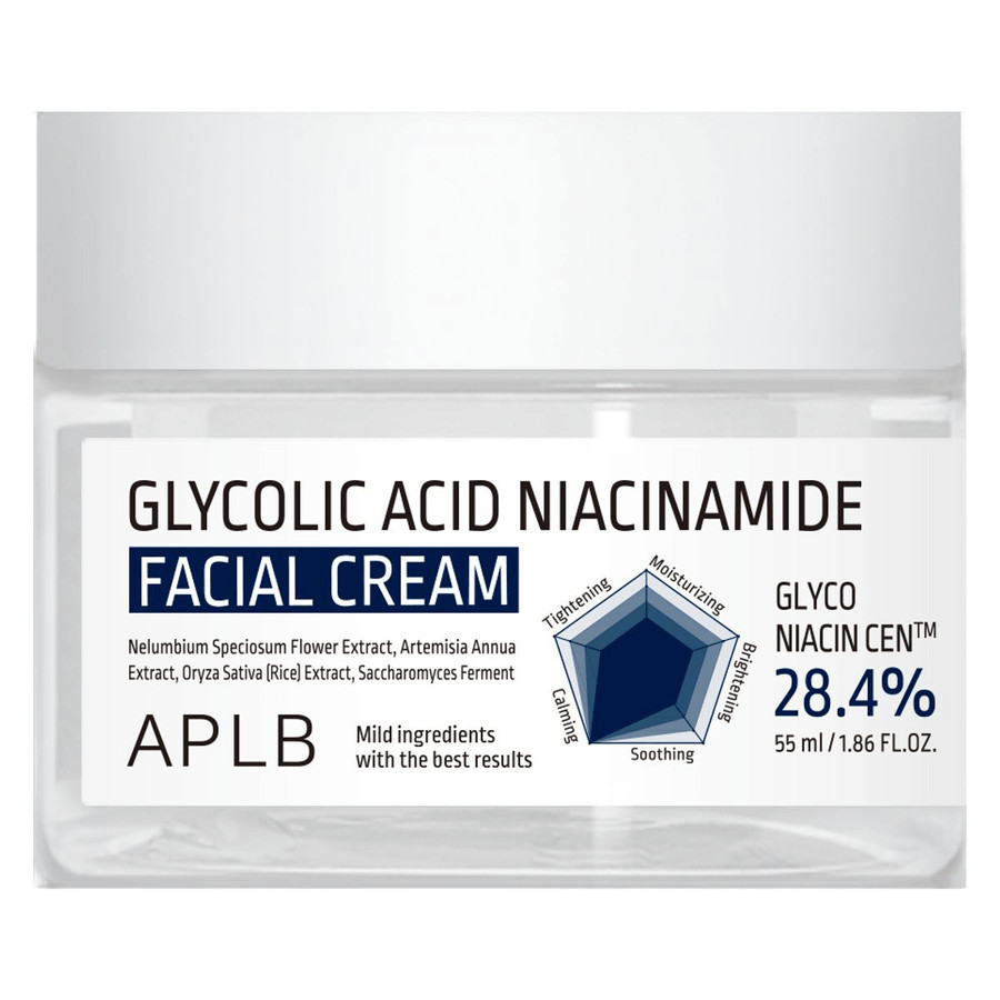 APLB Glycolic Acid Niacinamide Facial Cream 55ml