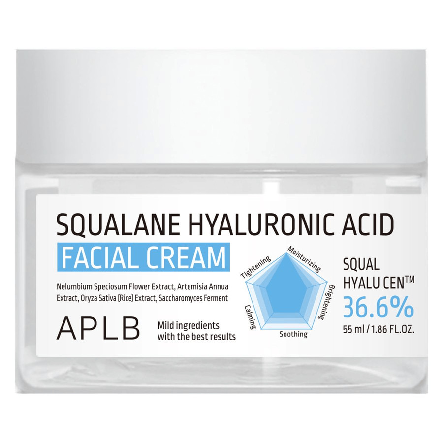 APLB Squalane Hyaluronic Acid Facial Cream 55ml
