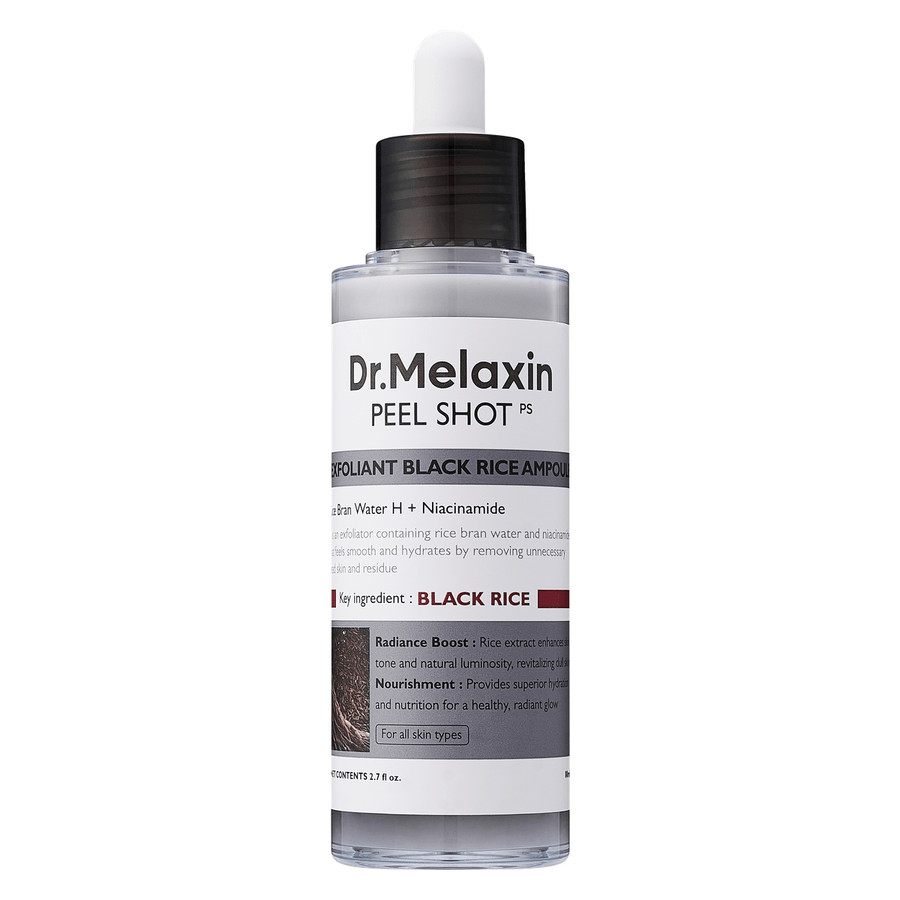 Dr.Melaxin Peel Shot Exfol Black Rice Ampoule 80ml